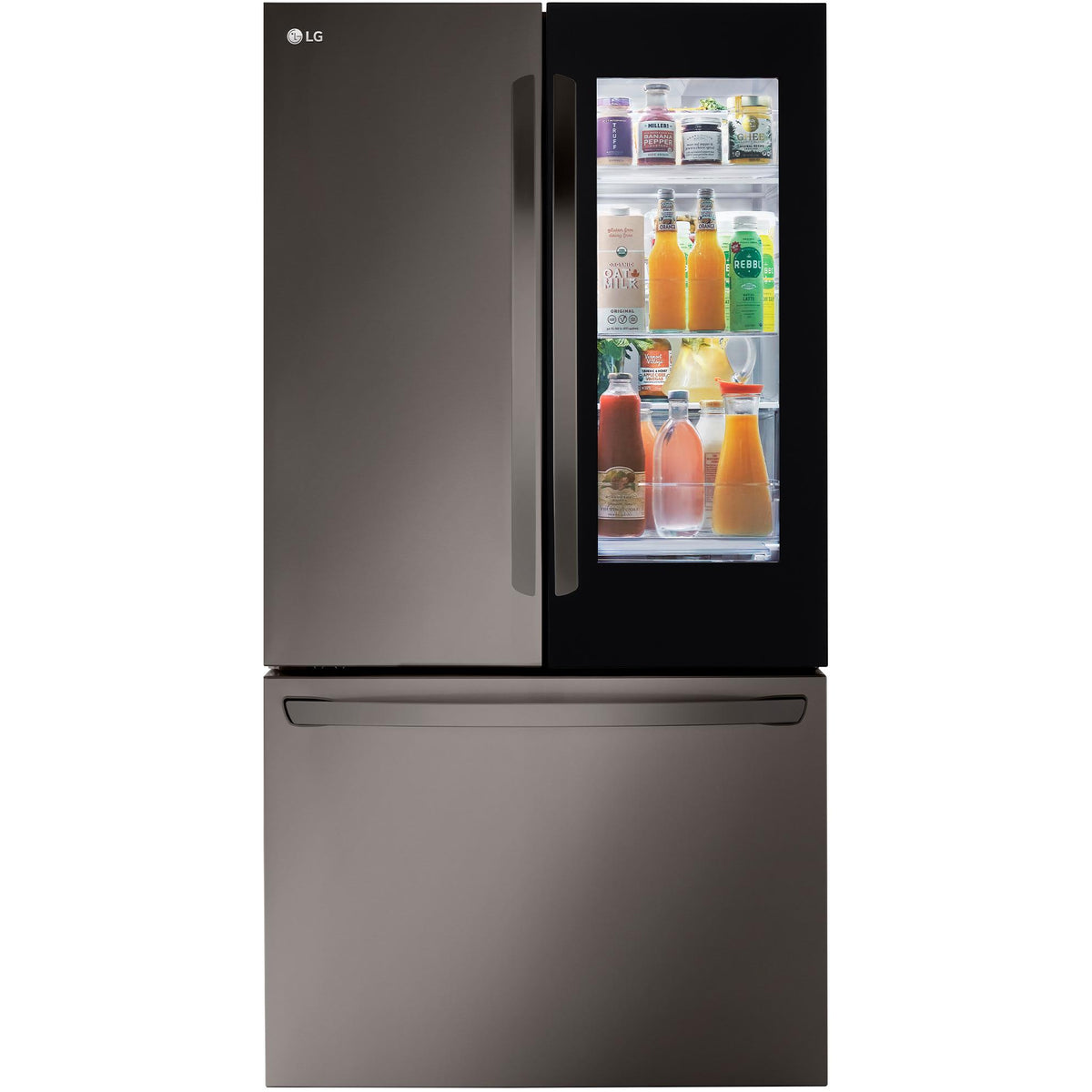  LG 27 cu. ft. Counter-Depth French Door Refrigerator with Smart InstaView® LRFGC2706D IMAGE 1
