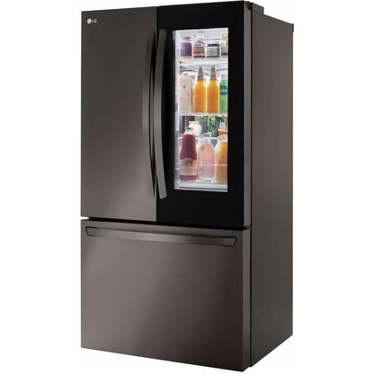  LG 27 cu. ft. Counter-Depth French Door Refrigerator with Smart InstaView® LRFGC2706D IMAGE 5
