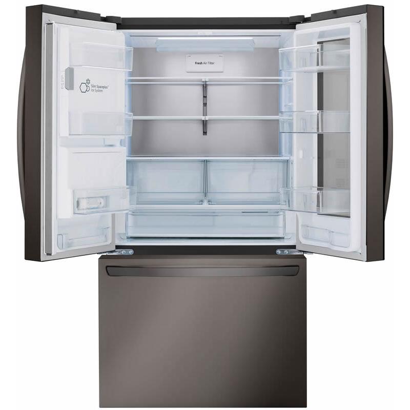  LG 35-inch, 26 cu. ft. Counter-Depth French Door Refrigerator with Smart InstaView® LRFOC2606D IMAGE 11