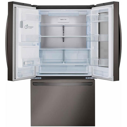  LG 35-inch, 26 cu. ft. Counter-Depth French Door Refrigerator with Smart InstaView® LRFOC2606D IMAGE 11