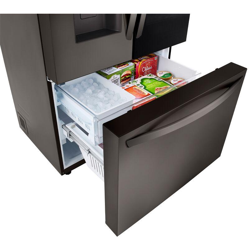  LG 35-inch, 26 cu. ft. Counter-Depth French Door Refrigerator with Smart InstaView® LRFOC2606D IMAGE 13