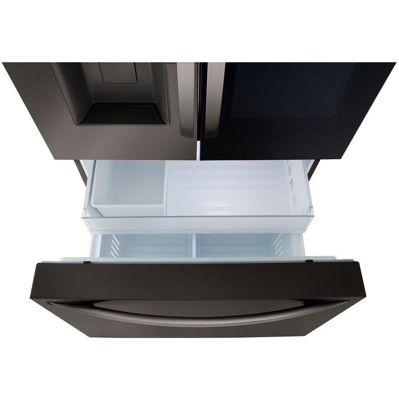  LG 35-inch, 26 cu. ft. Counter-Depth French Door Refrigerator with Smart InstaView® LRFOC2606D IMAGE 14