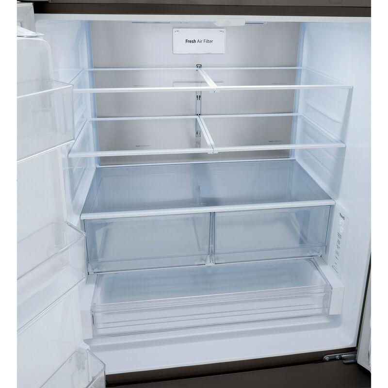  LG 35-inch, 26 cu. ft. Counter-Depth French Door Refrigerator with Smart InstaView® LRFOC2606D IMAGE 16