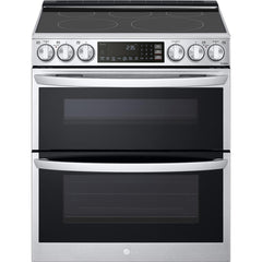  LG 30-inch 7.3 cu. ft. Slide-In Electric Double Range with ProBake® Convection and InstaView® LTEL7337F IMAGE 1
