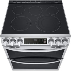  LG 30-inch 7.3 cu. ft. Slide-In Electric Double Range with ProBake® Convection and InstaView® LTEL7337F IMAGE 4