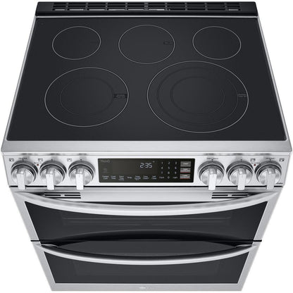 LG 30-inch 7.3 cu. ft. Slide-In Electric Double Range with ProBake® Convection and InstaView® LTEL7337F IMAGE 4