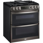  LG 30-inch Slide-In Gas Double Range with ProBake® Convection and InstaView® LTGL6937D IMAGE 2