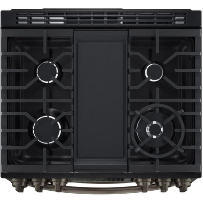 LG 30-inch Slide-In Gas Double Range with ProBake® Convection and InstaView® LTGL6937D IMAGE 5
