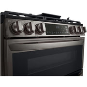  LG 30-inch Slide-In Gas Double Range with ProBake® Convection and InstaView® LTGL6937D IMAGE 6