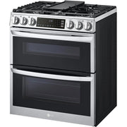  LG 30-inch Slide-In Gas Double Range with ProBake® Convection and InstaView® LTGL6937F IMAGE 3