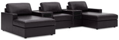 Modmax II 5-Piece Double Chaise Sectional with Audio Consoles