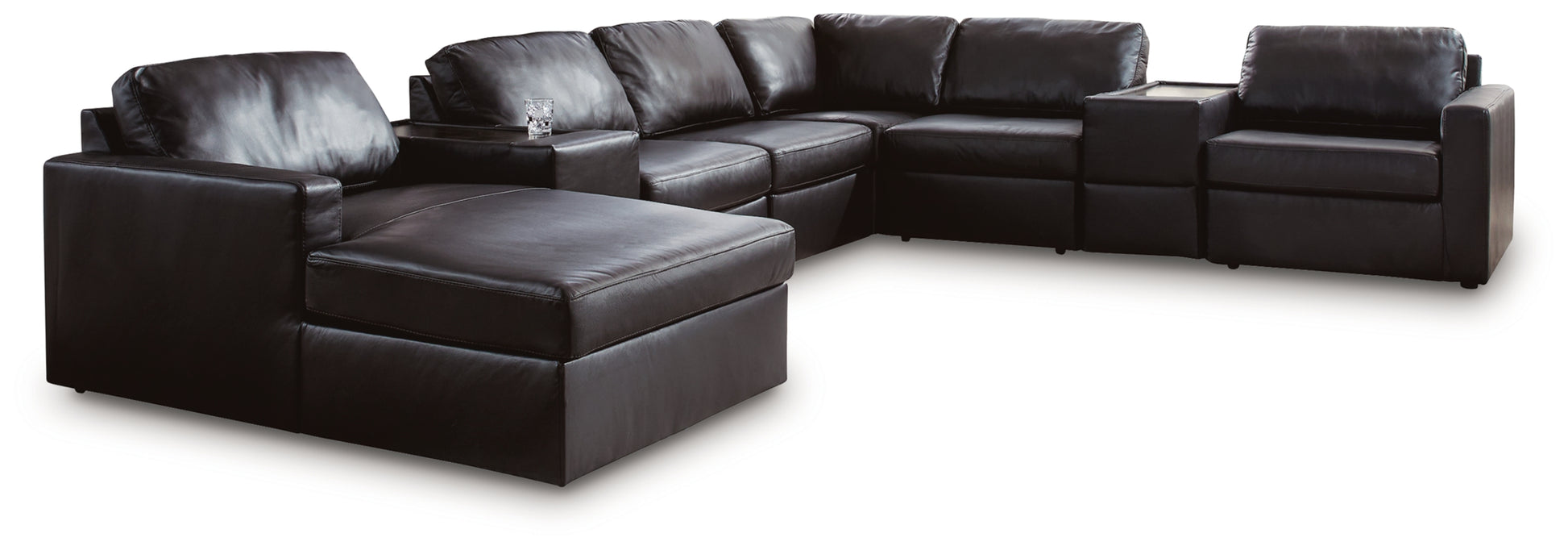 Modmax II 8-Piece Sectional with Chaise and Storage Consoles