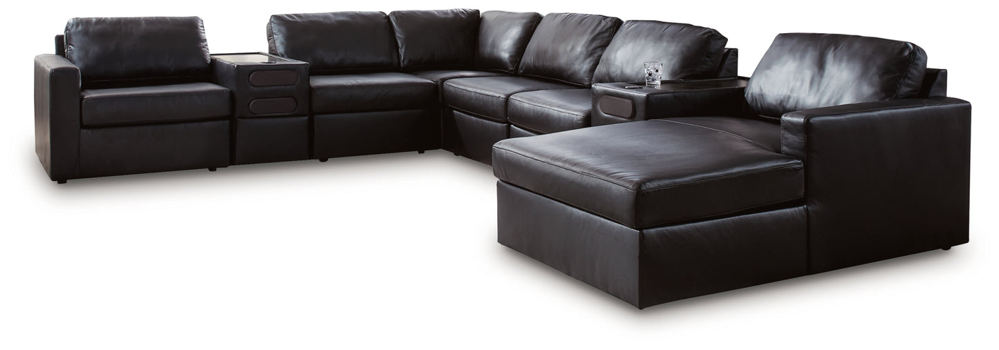 Modmax II 8-Piece Sectional with Chaise and Audio Consoles