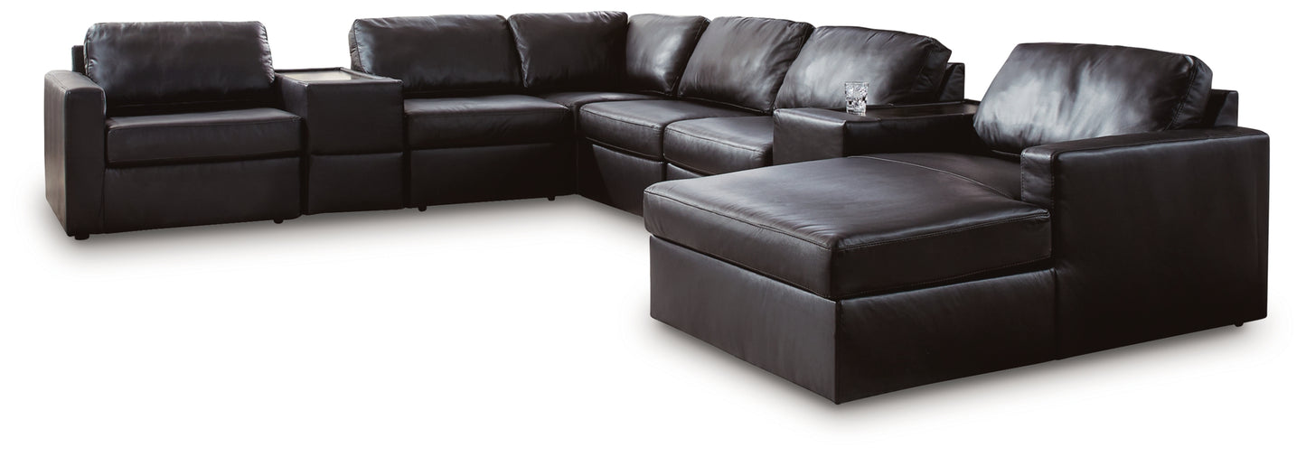 Modmax II 8-Piece Sectional with Chaise and Storage Consoles