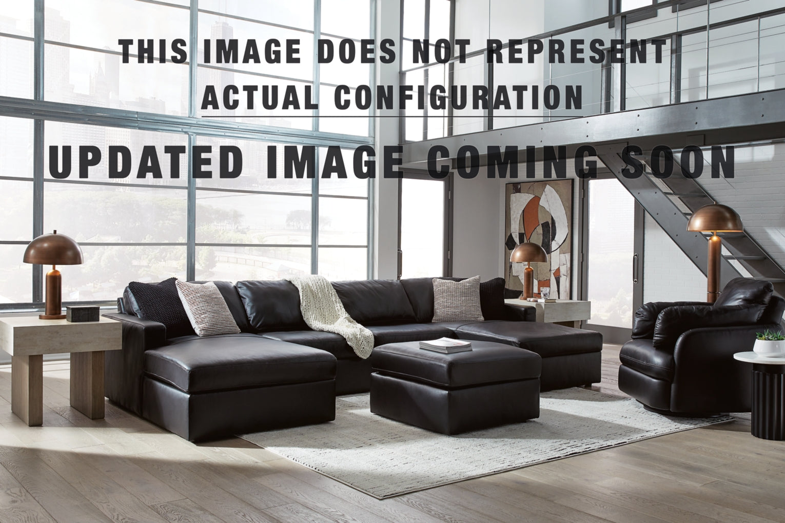 Modmax II 5-Piece Double Chaise Sectional with Storage Consoles