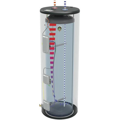  GE 40 Gallon Tall Residential Electric Water Heater GE40T08BAM IMAGE 2