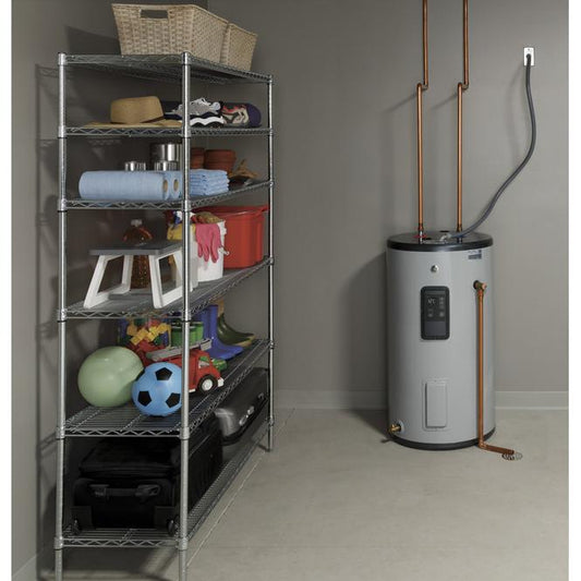  GE 30 Gallon Short Residential Electric Water Heater GE30S10BLM IMAGE 2