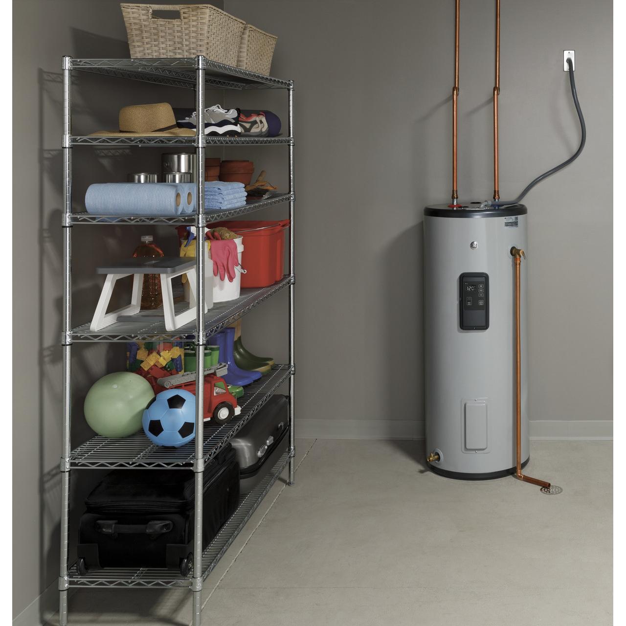 GE 30 Gallon Tall Residential Electric Water Heater GE30T10BLM IMAGE 2