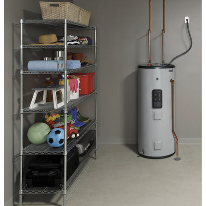  GE 40 Gallon Short Residential Electric Water Heater GE40S10BLM IMAGE 2