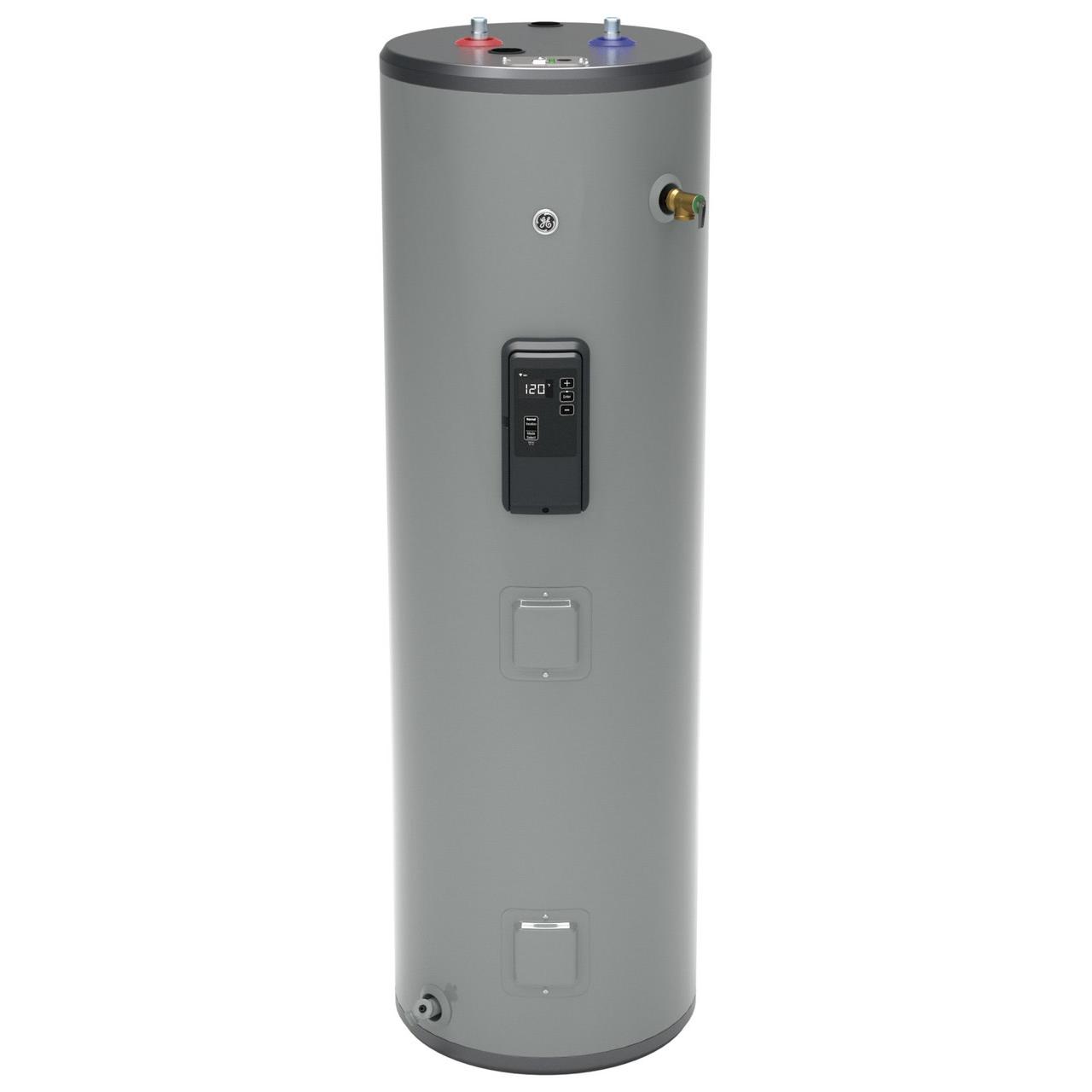  GE 40 Gallon Tall Residential Electric Water Heater GE40T10BLM IMAGE 1