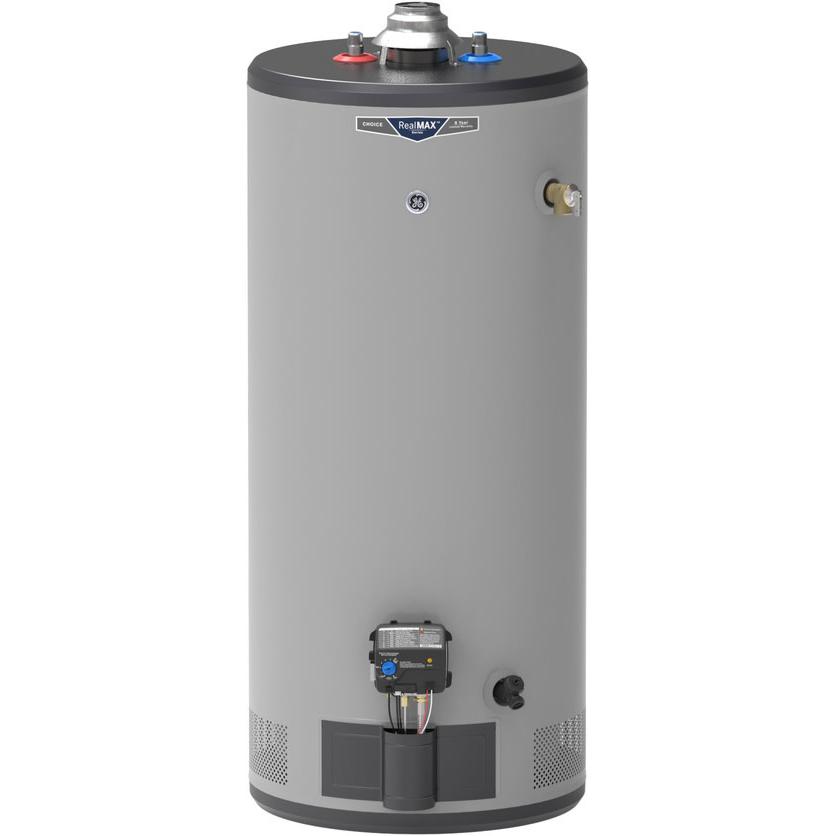  GE 40 Gallon Short Residential Liquid Propane Water Heater GP40S08BXR IMAGE 1