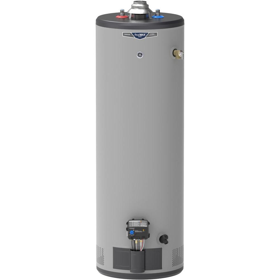  GE 40 Gallon Tall Residential Liquid Propane Water Heater GP40T08BXR IMAGE 1
