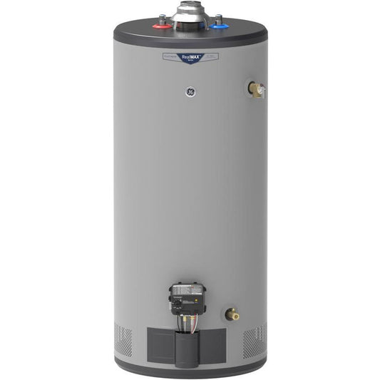  GE 40 Gallon Short Residential Natural Gas Water Heater GG40S12BXR IMAGE 1