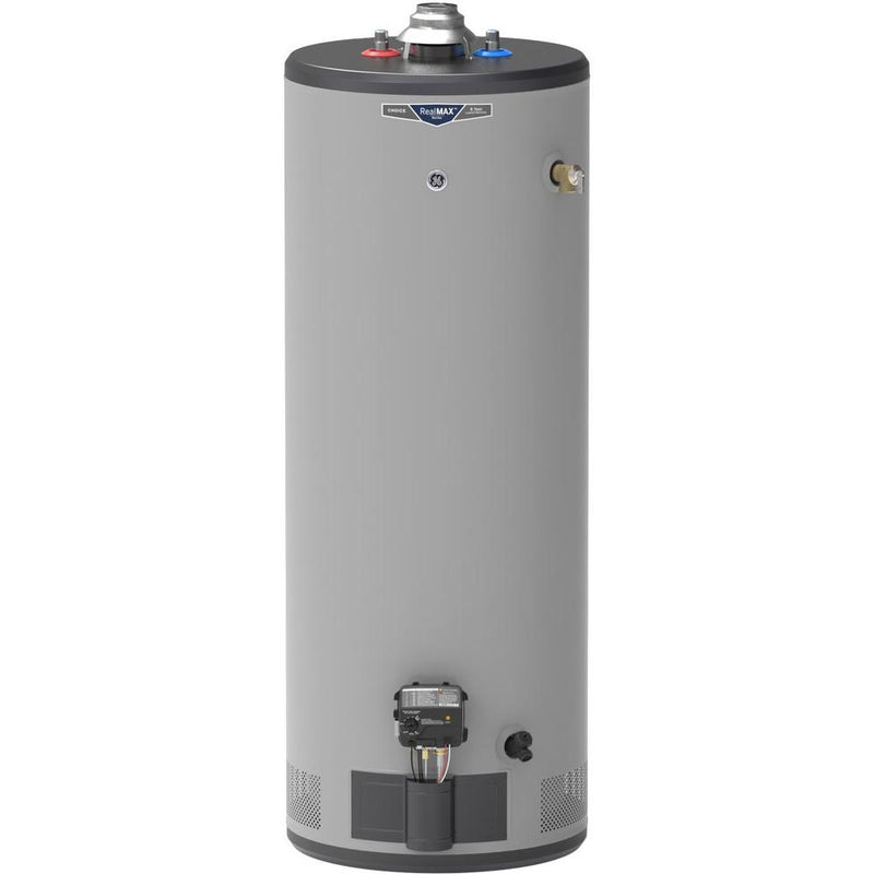 GE 50 Gallon Tall Residential Natural Gas Water Heater GG50T08BXR