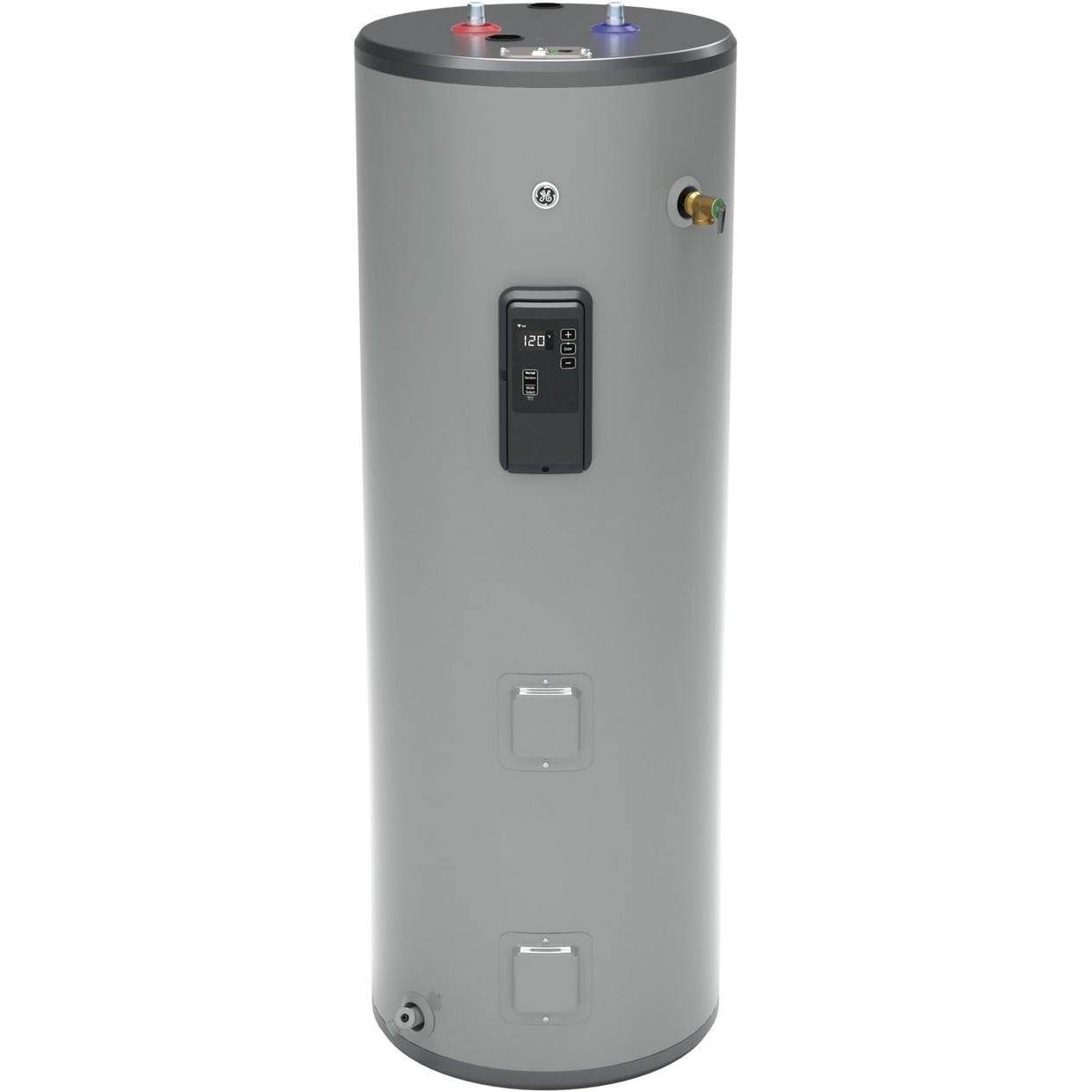  GE 50 Gallon Tall Residential Electric Water Heater GE50T10BLM IMAGE 1