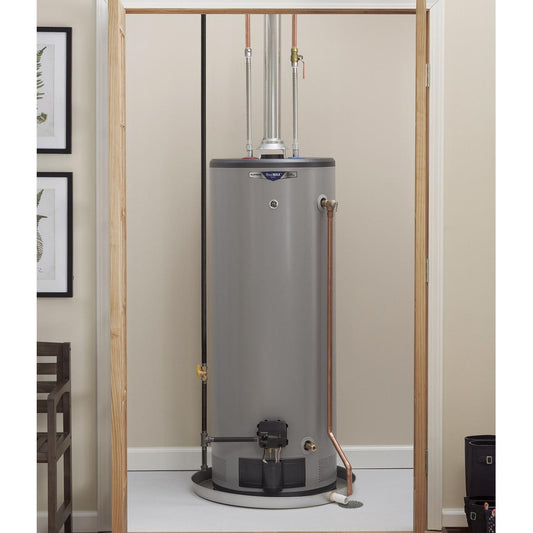  GE 50 Gallon Tall Residential Natural Gas Water Heater GG50T12BXR IMAGE 2