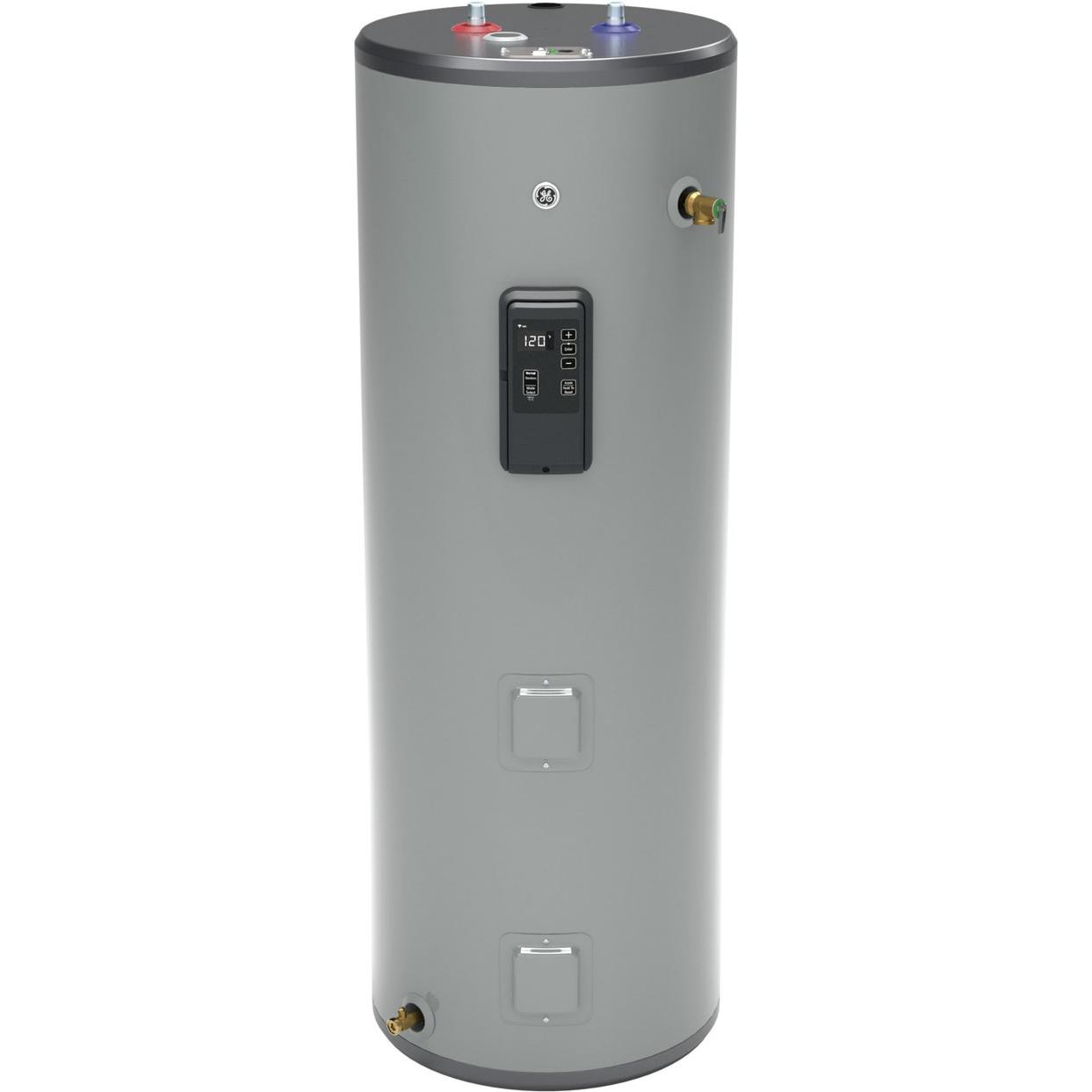 GE 50 Gallon Tall Residential Electric Water Heater GE50T12BLM IMAGE 1