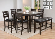 Urbana Extendable Rectangular Counter Height Table