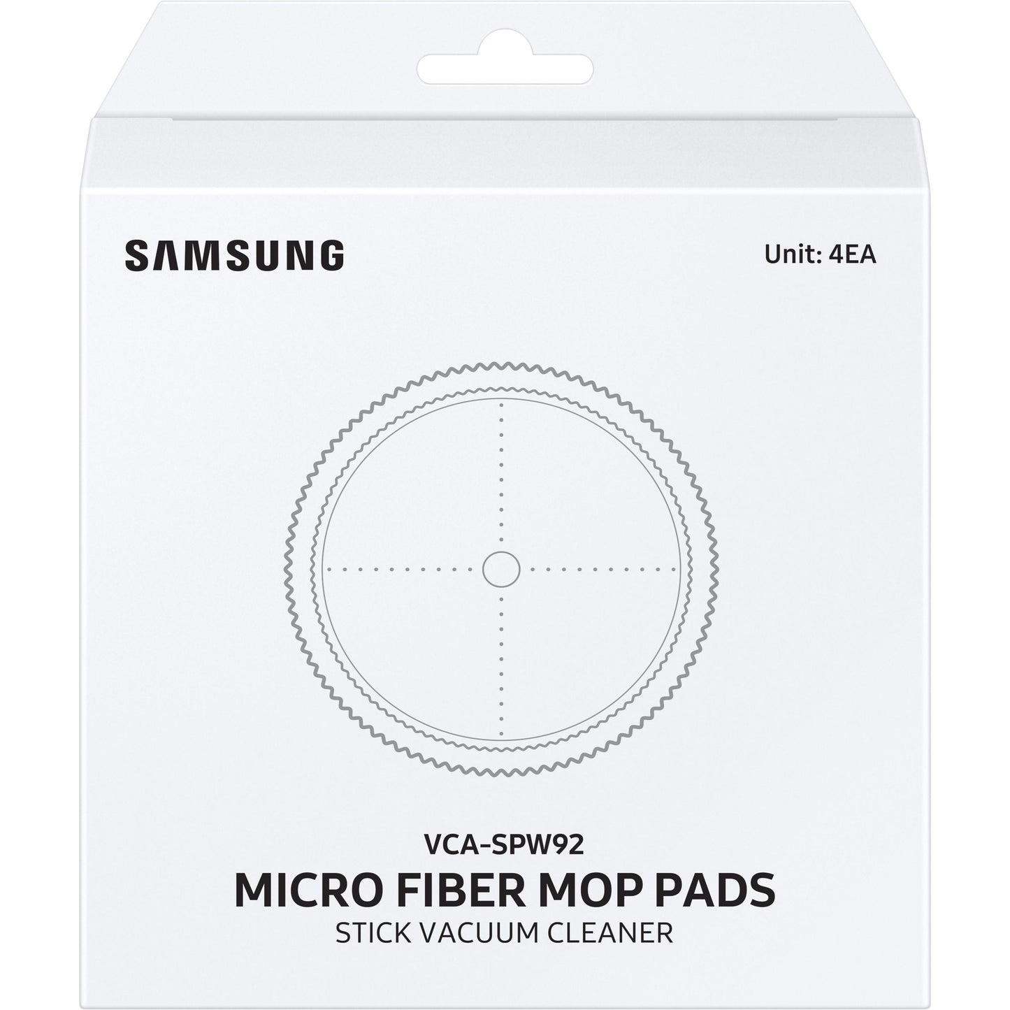  Samsung Samsung Jet™ Stick Spinning Sweeper Microfiber Pads (4 Pack) VCA-SPW92/AA IMAGE 1