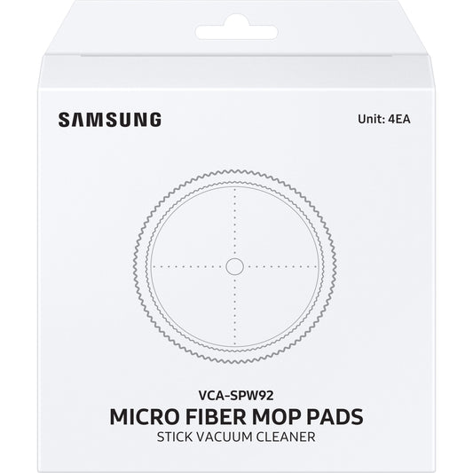  Samsung Samsung Jet™ Stick Spinning Sweeper Microfiber Pads (4 Pack) VCA-SPW92/AA IMAGE 1