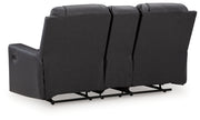 Mackmenville DBL Rec Loveseat w/Console