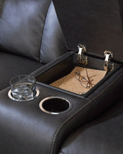 Mackmenville Reclining Sofa and Reclining Loveseat with Console