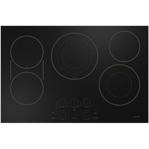 Café 30-inch Built-in Electric Cooktop with Chef Connect CEP90301TBB