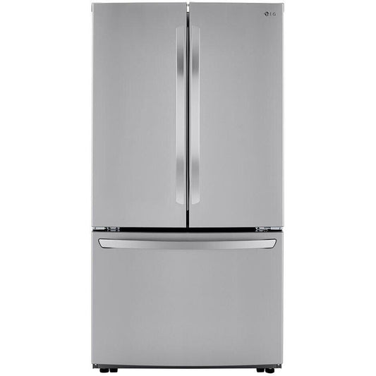 LG 36-inch, 28.7 cu. ft. Freestanding French 3-Door Refrigerator with IcePlus™ LRFCS29D6S IMAGE 1