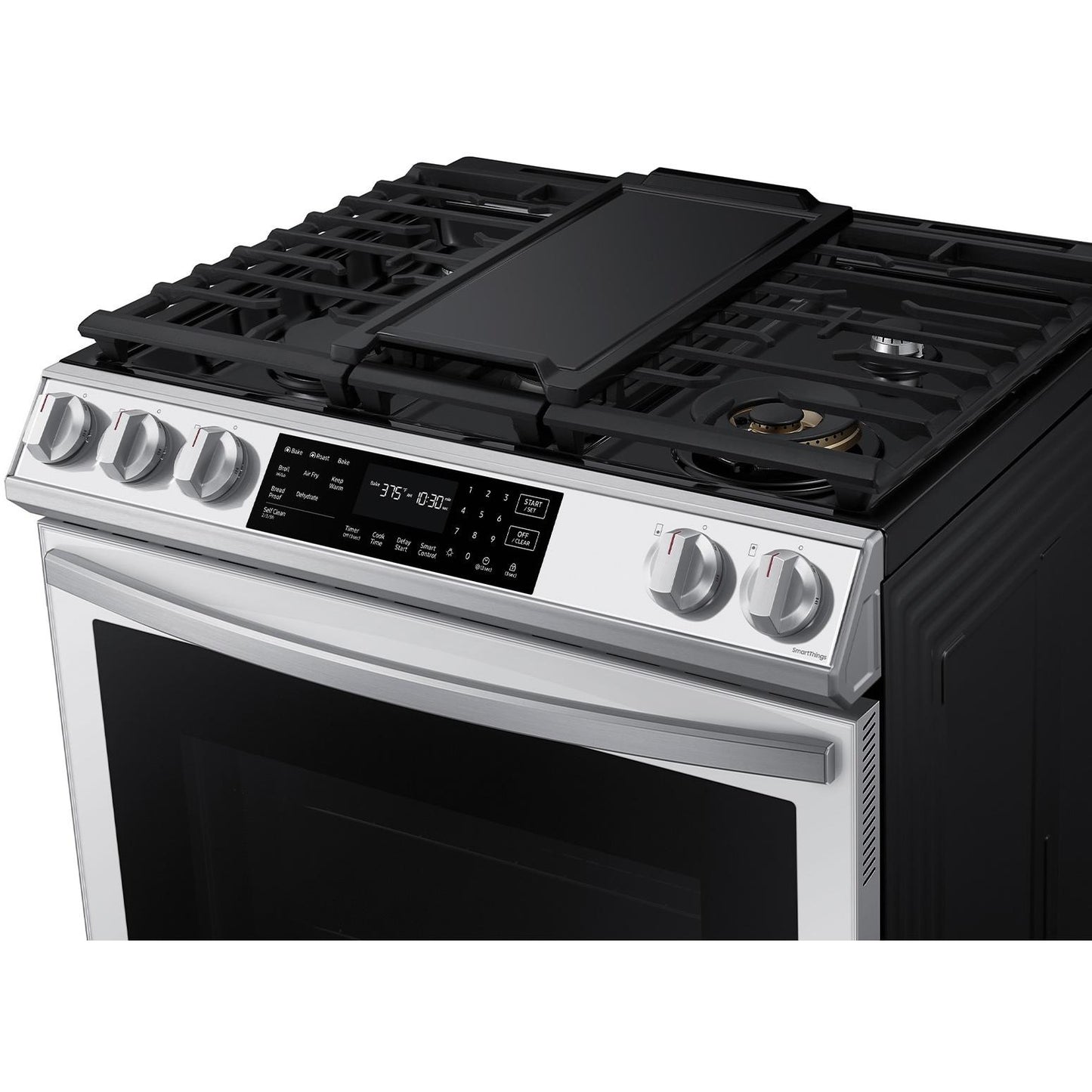 Samsung 30-inch Slide-in Gas Range with Wi-Fi Connect NX60BB851112/AA IMAGE 8