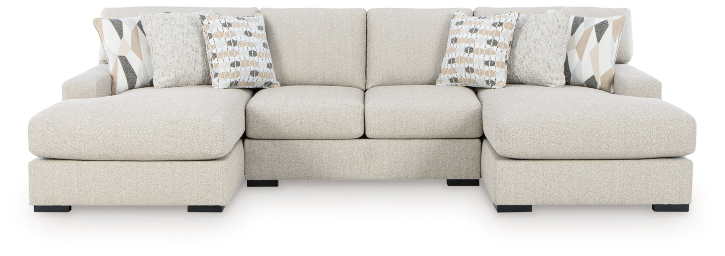 Laurelgrove 3-Piece Double Chaise Sectional