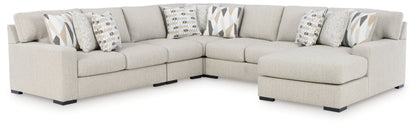 Laurelgrove 5-Piece Sectional with Chaise