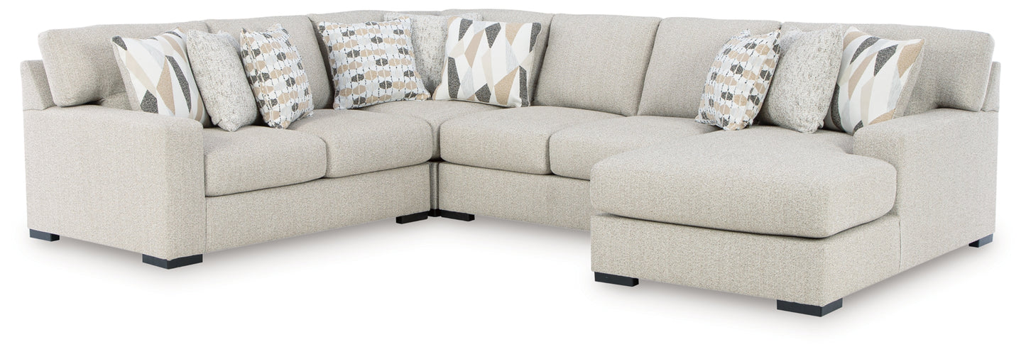 Laurelgrove 4-Piece Sectional with Chaise