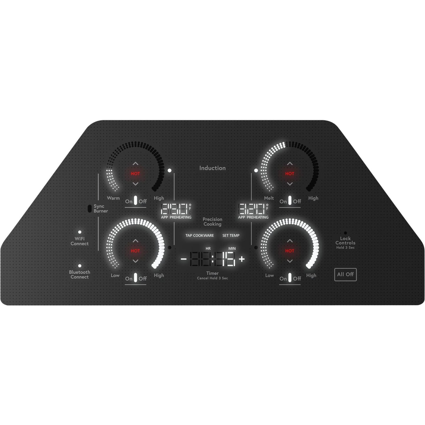  Café 30-inch Built-in Induction Cooktop with Wi-Fi CHP90301TBB IMAGE 3