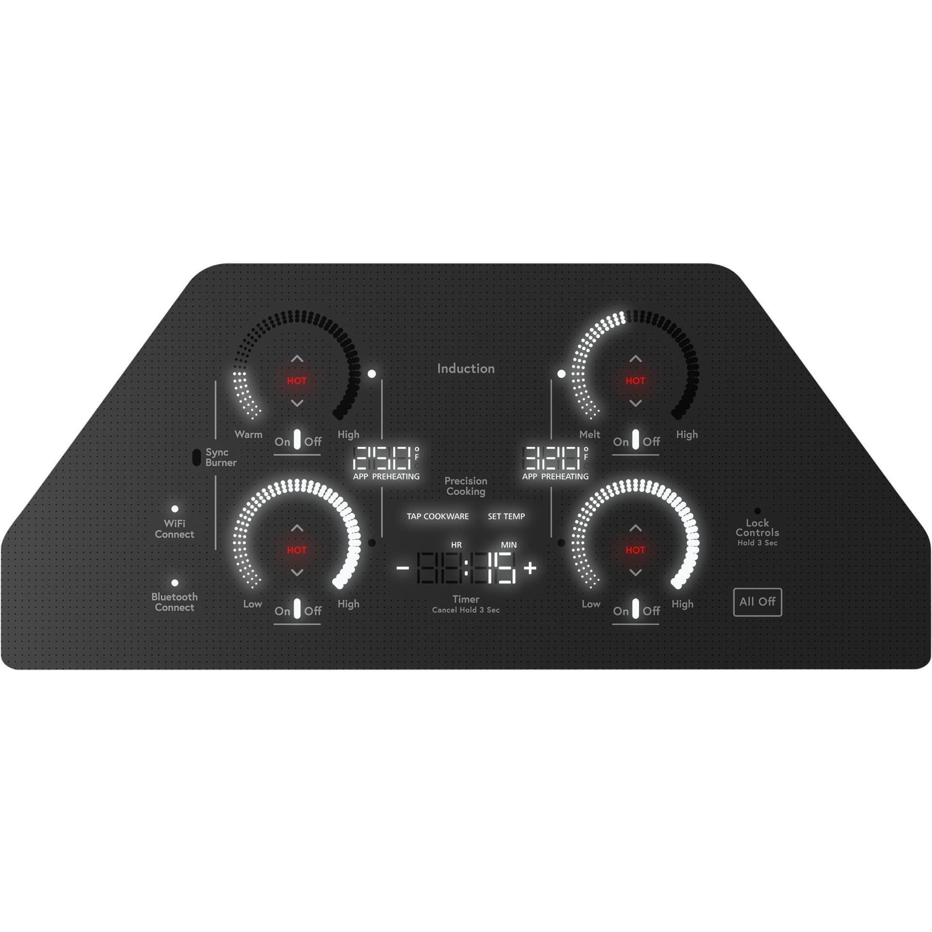  Café 30-inch Built-in Induction Cooktop with Wi-Fi CHP90301TBB IMAGE 3