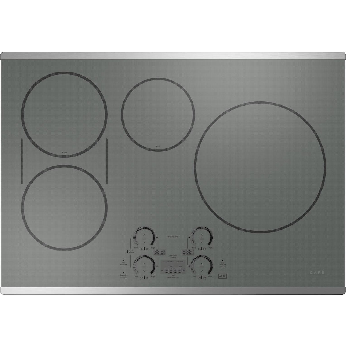  Café 30-inch Built-in Induction Cooktop with Wi-Fi CHP90302TSS IMAGE 1