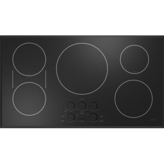  Café 36-inch Built-in Induction Cooktop with Chef Connect CHP90361TBB IMAGE 1