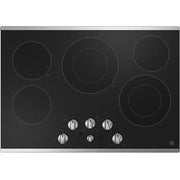  GE 30-inch Built-in Electric Cooktop JEP5030STSS IMAGE 1