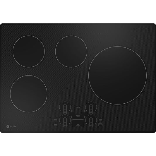  GE Profile 30-inch Built-in Induction Cooktop with Wi-Fi PHP7030DTBB IMAGE 1