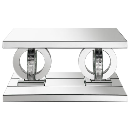 Breena Mirrored Coffee and End Table Set