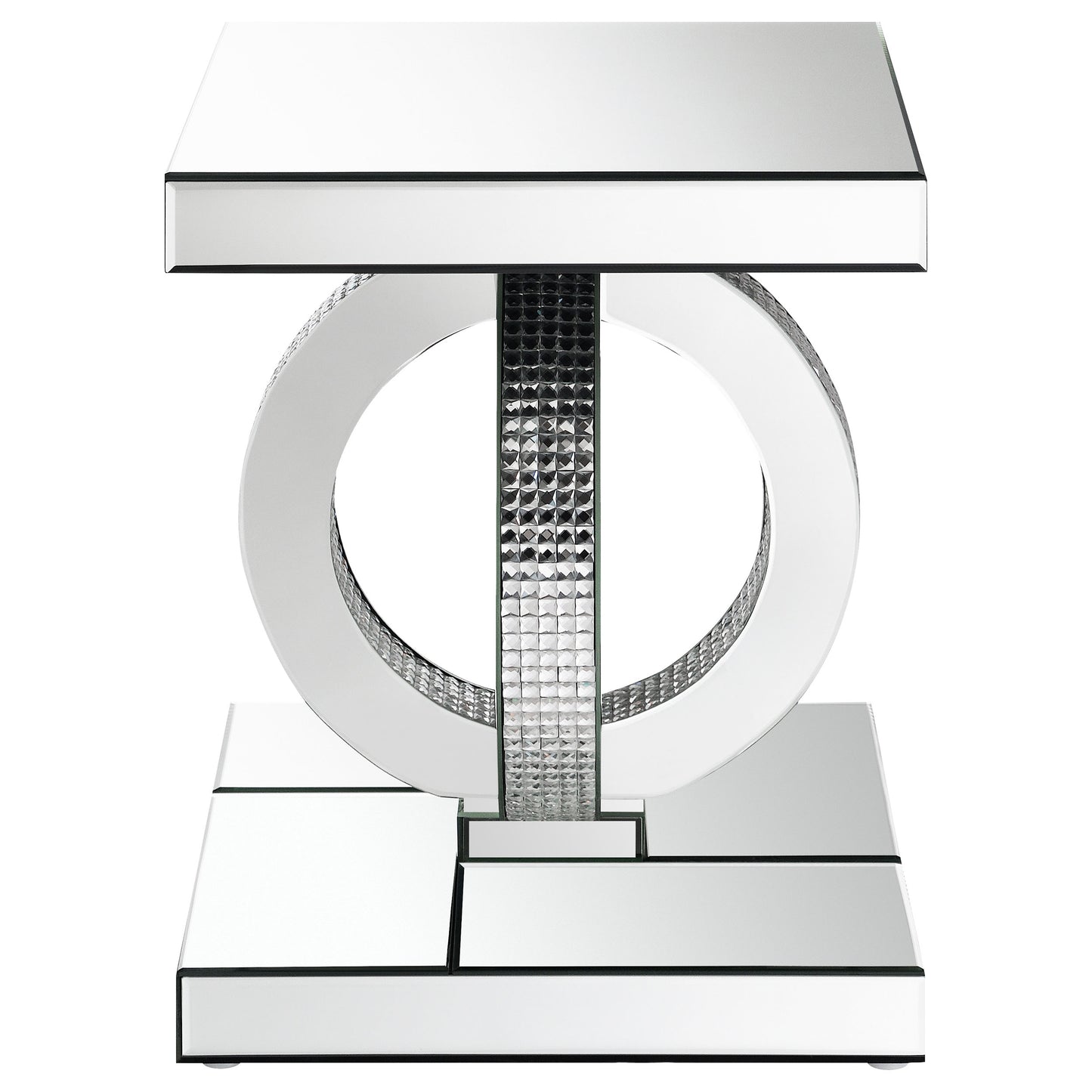 Breena Mirrored Coffee and End Table Set